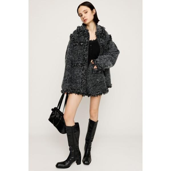 FLUFFY TWEED ショートパンツ | スライ(SLY) | マルイウェブチャネル