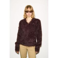 スライ(SLY)の【THROW】SHAGGY V／N TUCK PUFF トップス