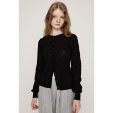 スライ(SLY)のHEART CROCHET KNIT トップス