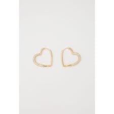スライ(SLY)のBIJOU HEART HOOP ピアス