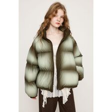 スライ(SLY)のFADED PRINT PUFFER ジャケット