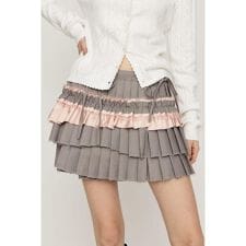 スライ(SLY)のWRAP PLEATED スカート