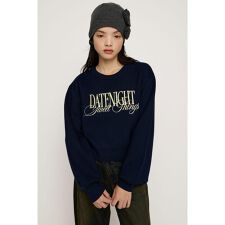 FRONT LOGO KNIT トップス