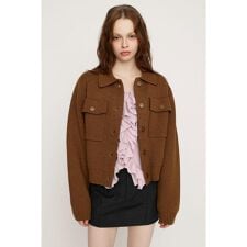 FRONT BUTTON KNIT カーディガン