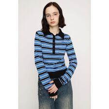 HG KNIT POLO トップス