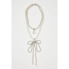 MANY WAY F／PEARL BALL ネックレス