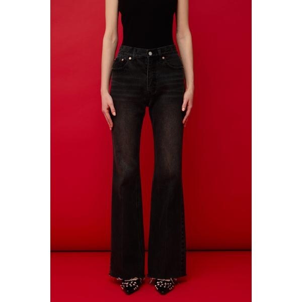SNSで話題！】【LIMITED ITEM】J／W SEMI FLARE DENIM パンツ | スライ