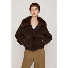【LIMITED ITEM】WASHED PUFFER SHORT ブルゾン
