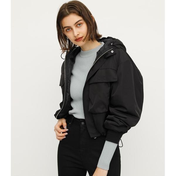 BIG HOODIE CROPPED JK | スライ(SLY) | マルイウェブチャネル