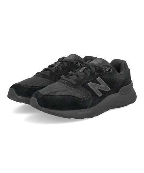 [�}���C]new balance WALKING FRESH FOAM X 880 V7�y�y��/���L4E�z/�j���[�o�����X�inew balance�j �u���b�N/�u���b�N