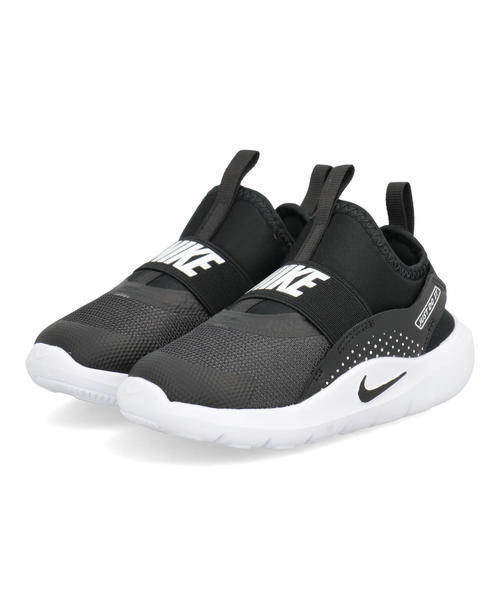 [�}���C]NIKE �i�C�L FLEX RUNNER 4 TD �x�r�[�V���[�Y �X���b�|�� �q���C �X�j�[�J�[/�i�C�L�iNIKE�j �u���b�N/�z���C�g