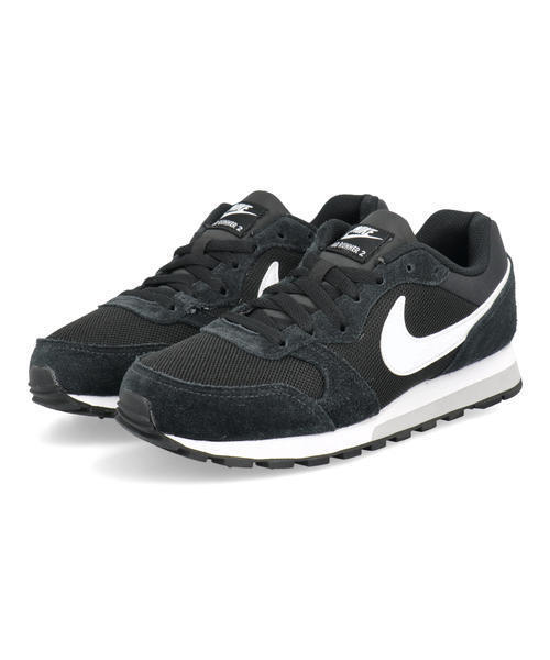 [�}���C]NIKE �i�C�L WMNS MD RUNNER 2�y�y�ʁz(�E�B�����YMD�����i�[2) /�i�C�L�iNIKE�j �u���b�N/�z���C�g