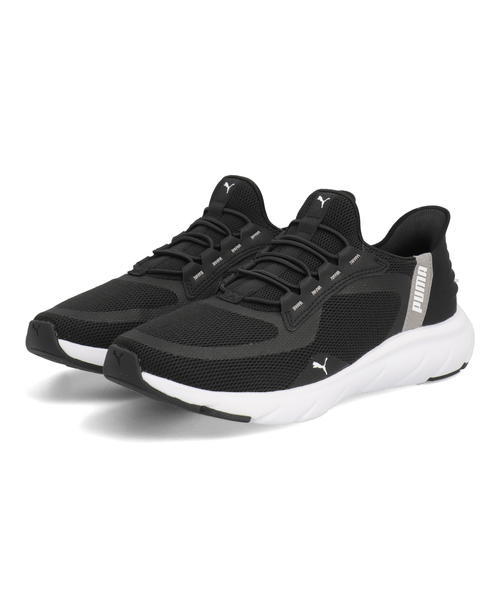 PUMA プーマ SOFTRIDE FLEX LACE EASE IN WD【軽量/幅広】 | プーマ