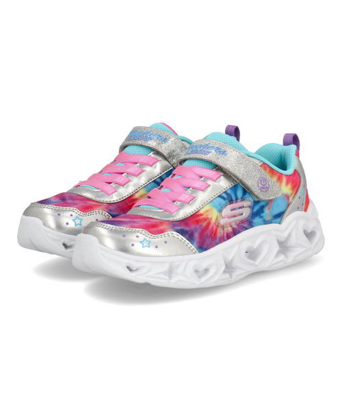 SKECHERS S LIGHTS KAYLEIGH 2-SWEET PASTEL 光る靴/オンオフ