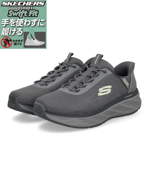 feet スノーフィート ブラック 収納袋付き（正規品） SKECHERS SWIFT FIT VENTURE RIDE-VARROK【ワイド】 | スケッチャーズ