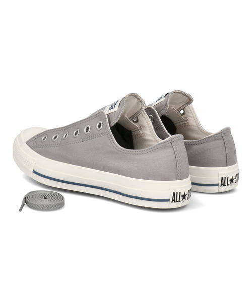 converse slip on grey