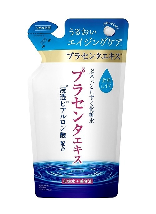 アサヒ プラセンタエキス 素肌しずく 保湿化粧水 つめかえ 450mL 5個