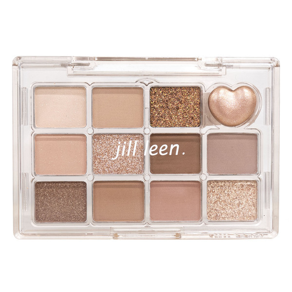 jill leen. シャイニング１２色ミニアイシャドウパレット HT01