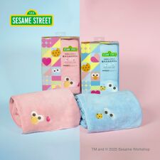 ハホニコ(Hahonico)のハホニコ　ヘアドライマイクロファイバータオル 　クッキーモンスターペールブルー