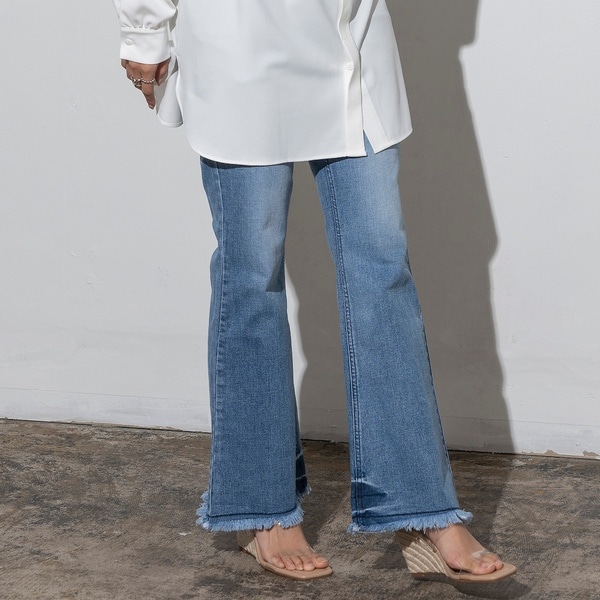 EUCLAID / エウクレイド バックフレアワークブルゾン エウクレイド EUCLAID バックフレアワークブルゾン （ブラック