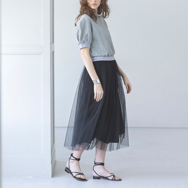 チュールドッキングワンピース | エウクレイド(EUCLAID) | マルイ