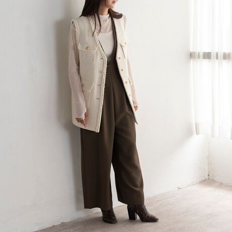 [^ԁF88055306][VlbNƃCh^bNpcől̃Tybg!Design/StylingXbLƌĂtg̐[VlbNƁA胏Chpc|Cg̑lTybgBÃuEXAjbgAJWATȂǂ󂯎~߂I[}CeBfUCłBnCEGXg̈ʒuŏт邩X^CAbvBVɂȂɂ_uNXfނ̓I[V[YgAVɂȂɂ\łBeƌɃ|PbgtBColorFuEAubNifނ̌Fʑfނ̓FȂfނ̌FȂfނ̎kFȂnFȂfg:164cm@pTCY:38Staff ReviewEX^btAgF158cm@̌^Fʁ@i̒pTCY/38t@Xi[JŒE͖肠܂B[߂VlbNȂ̂ŃCi[ƍ킹ĒpBCi[ŕ͋CςĊy߂܂BEX^btEgF167cm@̌^F₹^@i̒pTCY/38̎c鎞TVcA^NgbvAHɂ̓fUCuEXVA[^[gƑւāAfC[ɒpł܂Bp[̃OlbNX킹Čy߂̃tH[}ΉɂBEUCLAIDgɓZŃoX̂ꣂƂɁB̕炱A̐SnBOł̎Be摜́A̓ŐFČꍇ܂B i̐F̓X^WIBẻ摜QƂBql̂g̃X}zPC̃j^[ȂǂɂAFČꍇ܂̂ŁA\߂̏ゲB