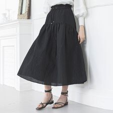 【VERY掲載】ふくれジャカードスカート