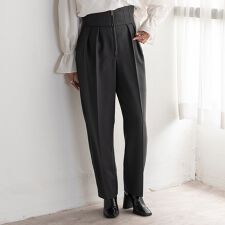 【雑誌掲載】ハイウエストタックパンツ