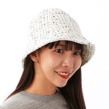 FANCY　チューリップハット【ツイード/ハット/チューリップ/帽子/かわいい/UV/秋/冬】