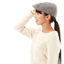 ヘルマン(Herman)のネップツイードハンチング【Herman】