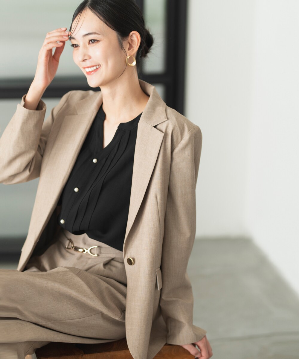 2025SS新作【洗濯機洗い/トールサイズ】ワンボタンテーラード