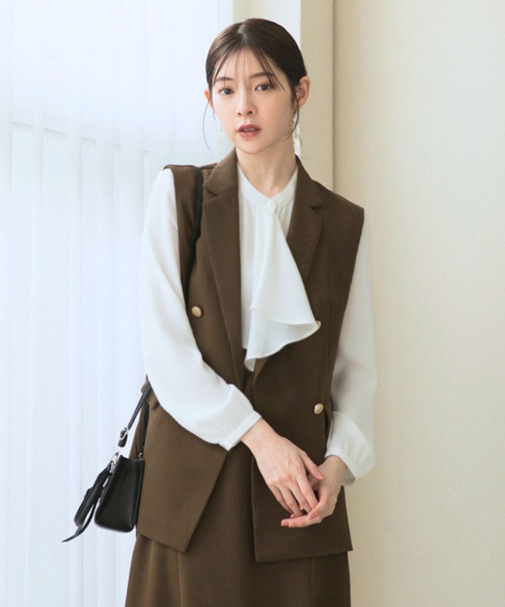 2025SS新作【洗濯機洗い/トールサイズ】ロングジレ | セレン(CELEN