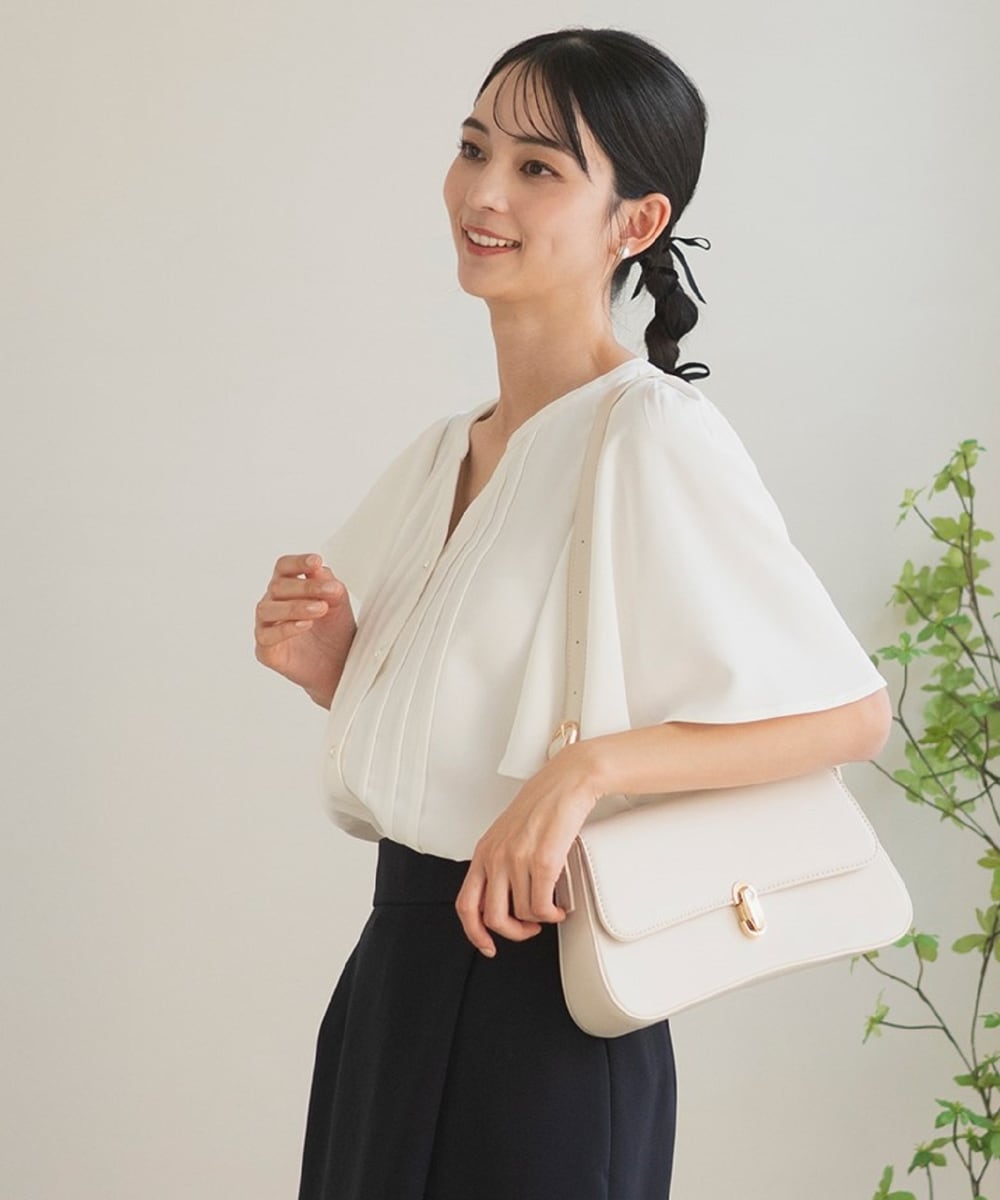 2025SS新作【洗濯機洗い/トールサイズ/二の腕カバー】フレアスリーブ