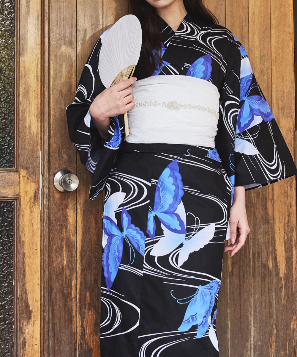 セレン（CELEN）/ユリシスの幻想夜 浴衣 4点セット（浴衣・兵児帯・腰紐2本） ユリシスの幻想夜 浴衣 4点セット（浴衣・兵児帯・腰紐2本） | セレン