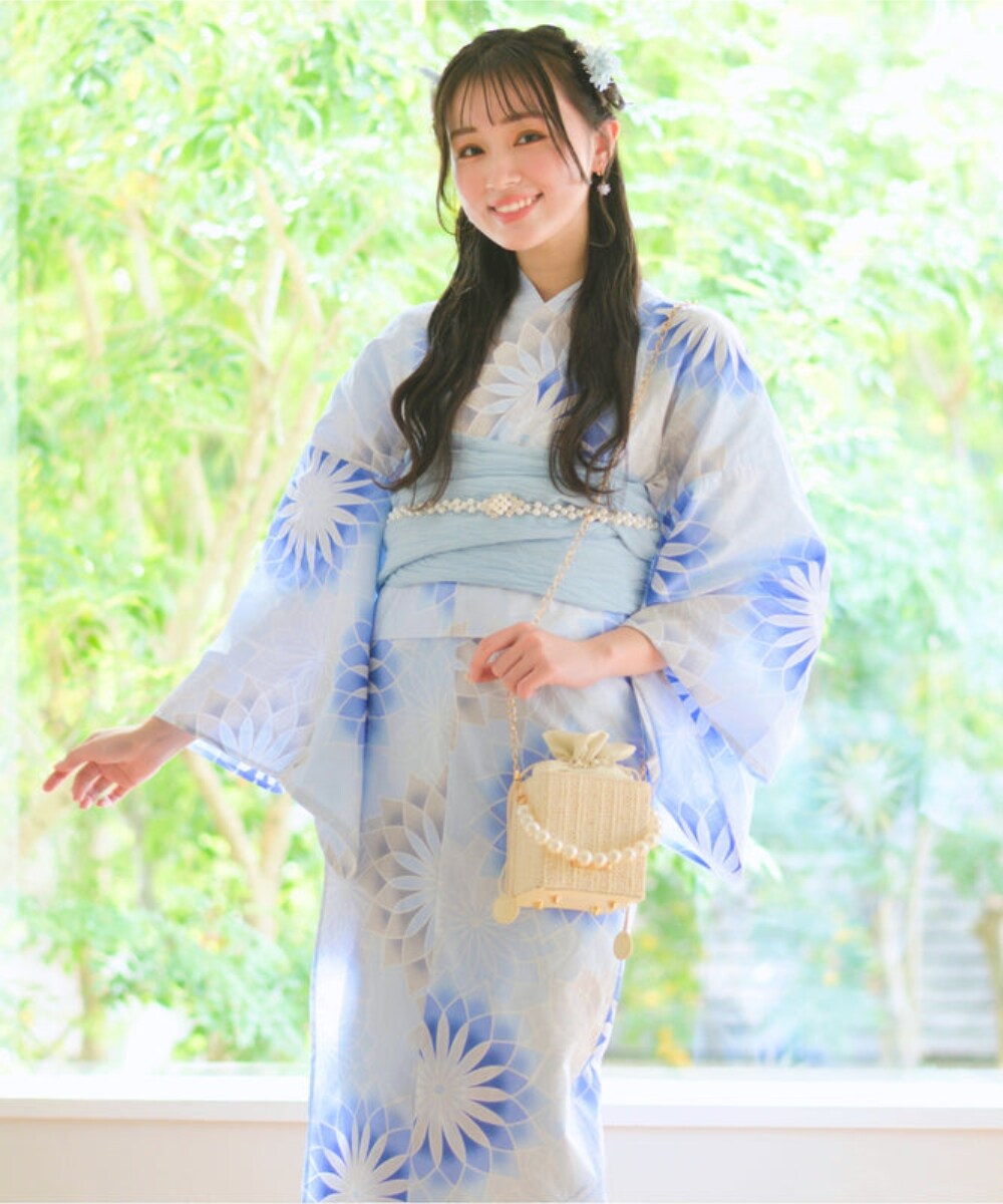 セパレート浴衣セット [X477]（ワンピースorスカート） | 神戸