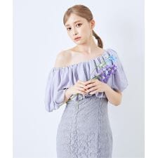 結婚式 3wayオフショルダーマーメイドドレス