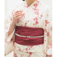 セレン(CELEN)の浴衣用ビジュー＆パールゴムベルト