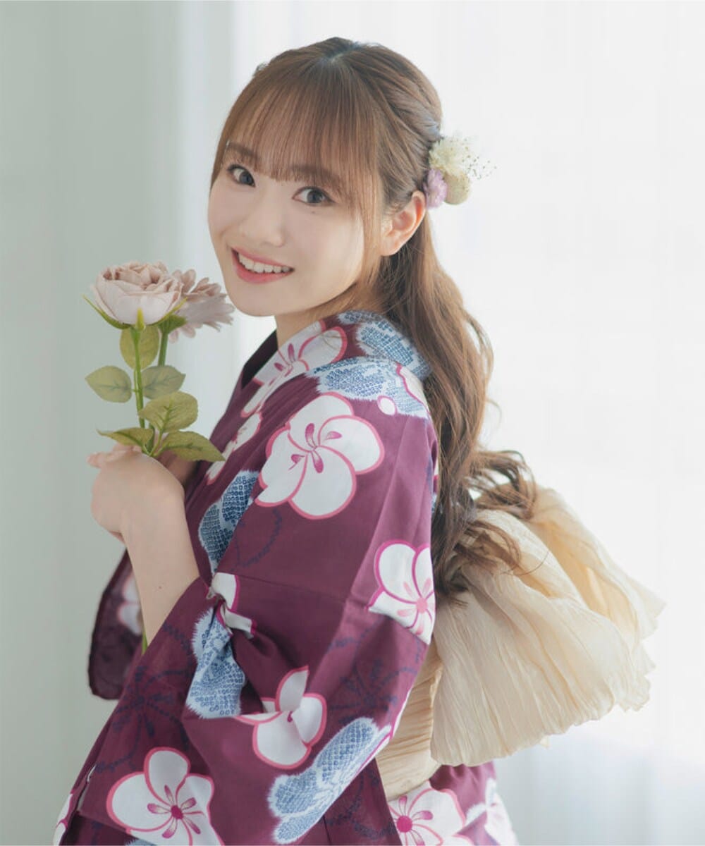 セレン(CELEN)浴衣4点セット 色香花 夏宵浴衣 色香花 4点セット(浴衣・兵児帯・腰紐×2) – shop-celen