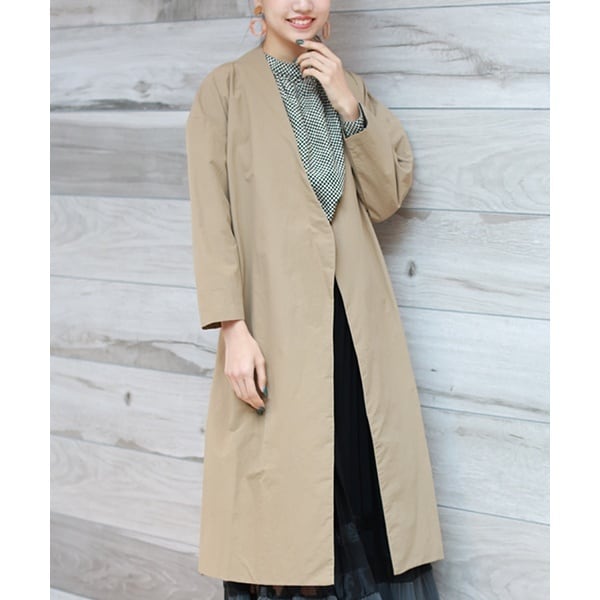 トリプルクロス ノーカラー コート◇ | シップス(SHIPS) | マルイ