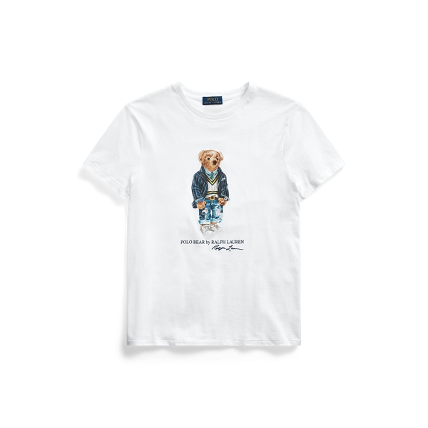 カスタム スリム フィット Polo ベア ジャージー Tシャツ | ポロ