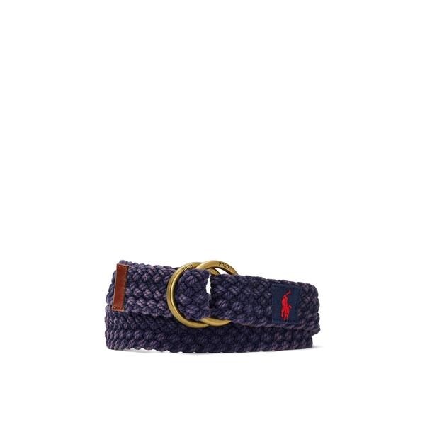 レザートリム コットン ベルト | ポロ ラルフ ローレン(POLO