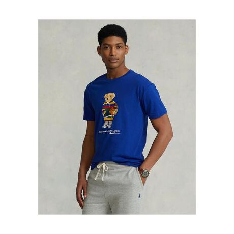 カスタム スリム フィット Polo ベア ジャージー Tシャツ | ポロ 