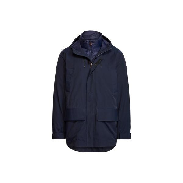 ポロラルフローレン ツイル フーデッドコート POLO RALPH LAUREN ポロ ラルフローレン USモデル ツイル