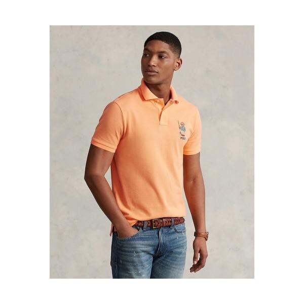 美品【POLO RALPH LAUREN】スリム フィット ベアポロシャツ カスタム スリム フィット Polo ベア ポロシャツ | ポロ ラルフ