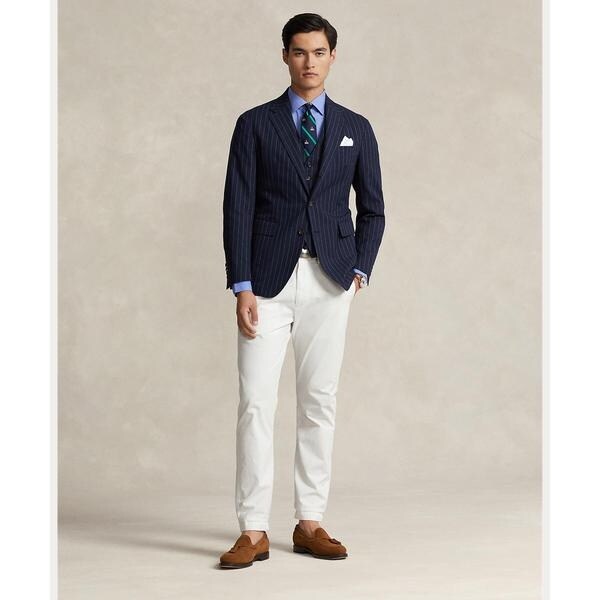 Polo Ralph Lauren AB6 ネイビーストライプ セットアップ LAUREN RALPH LAUREN (ローレン ラルフ ローレン) ピンチェック