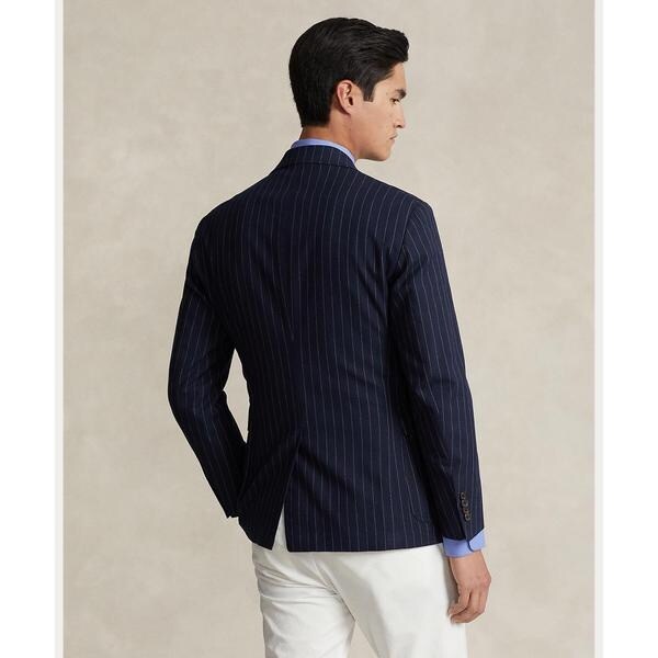 Polo 美品 ネイビー メンズスーツパンツセット ストライプ 92A5 Polo 美品 ネイビー メンズスーツパンツセット ストライプ 92A5