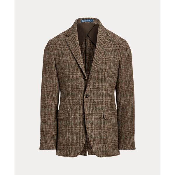 Polo ソフト プラッド ウール ツイード スポーツ コート | ポロ ラルフ