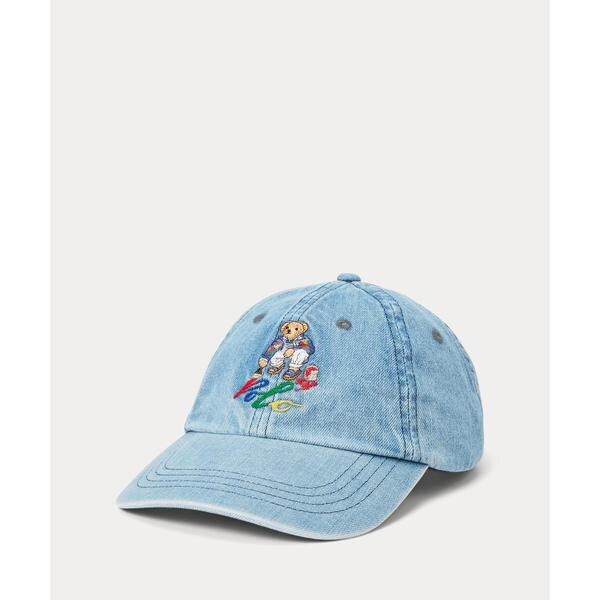 POLO RALPH LAUREN】Polo ベア デニム ボール キャップ | (帽子