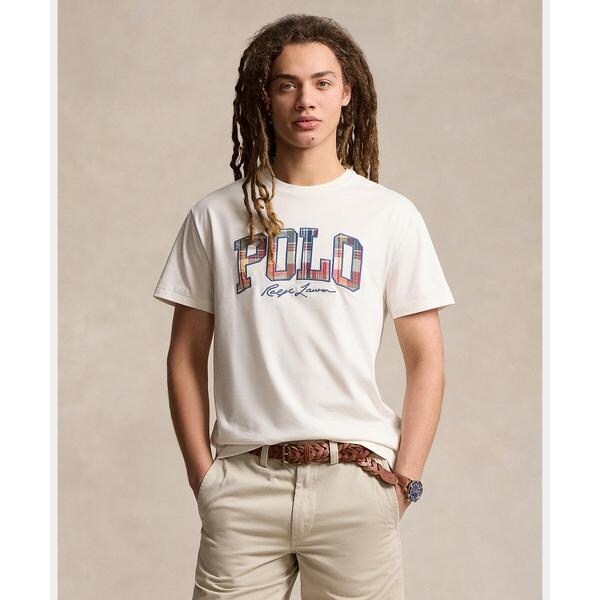 クラシック フィット チェックロゴ ジャージー Tシャツ | ポロ ラルフ