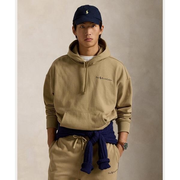 リラックスド フィット ロゴ フリース フーディ | ポロ ラルフ
